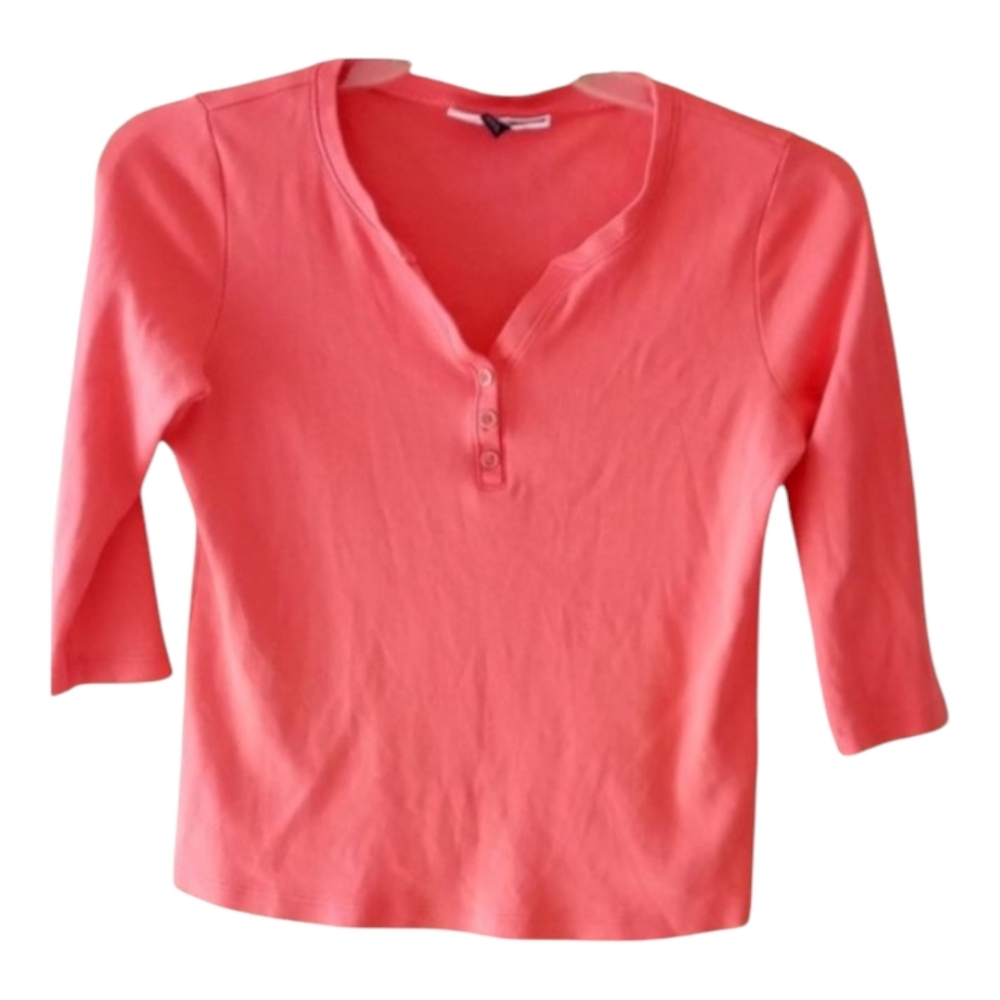 Karen Scott Pink Top Size P/S